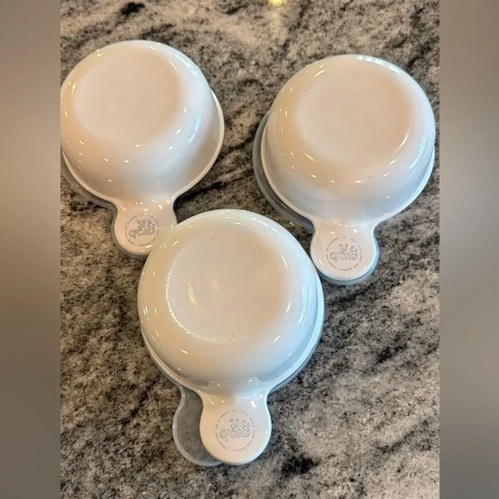 Corningware White Lids Set